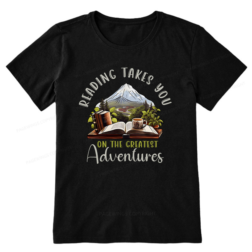 Pagewings Reading Adventures Unisex Classic T-shirt
