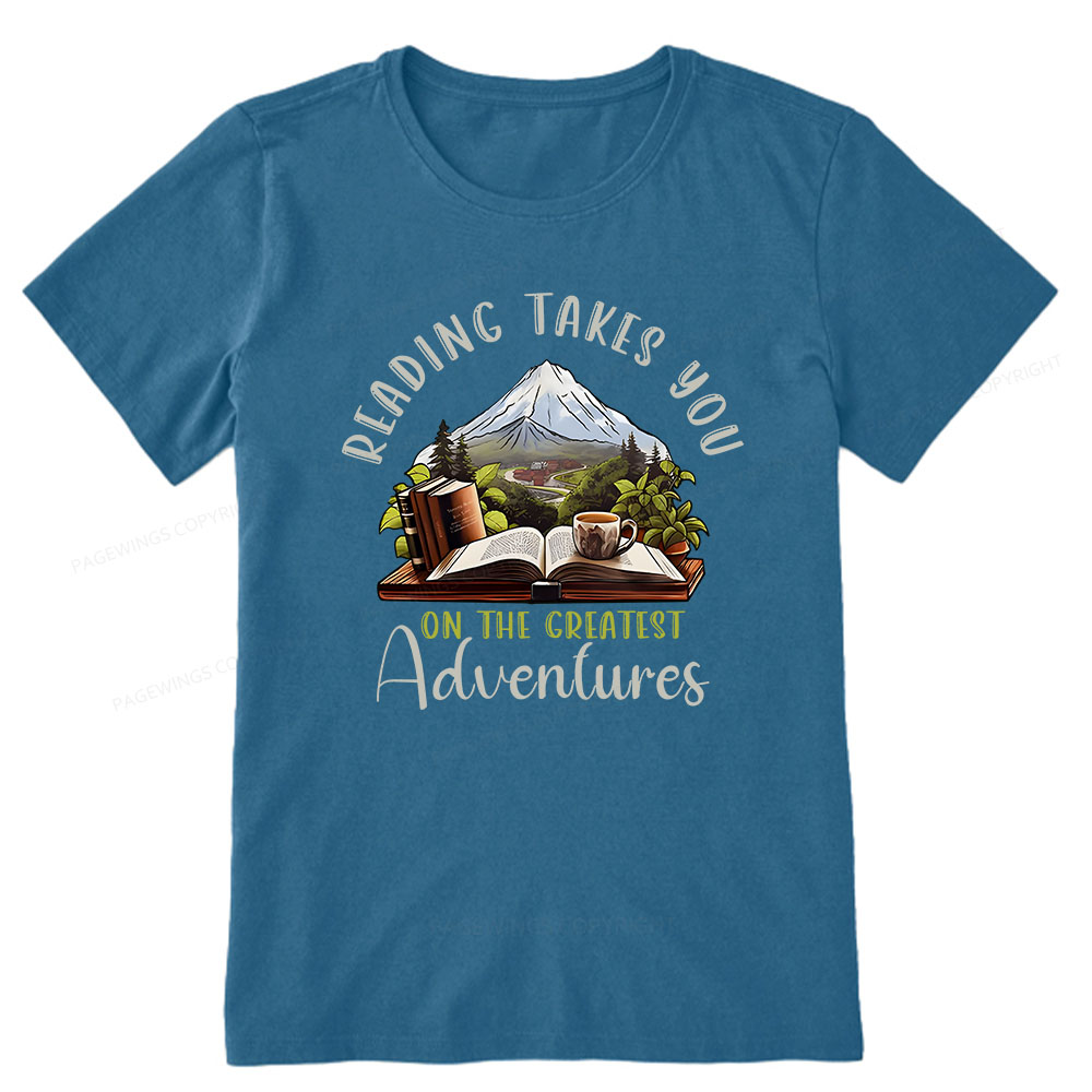 Pagewings Reading Adventures Unisex Classic T-shirt