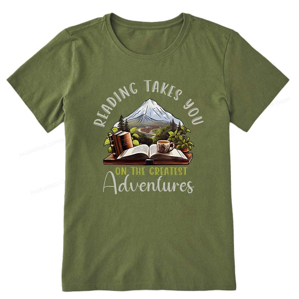 Pagewings Reading Adventures Unisex Classic T-shirt