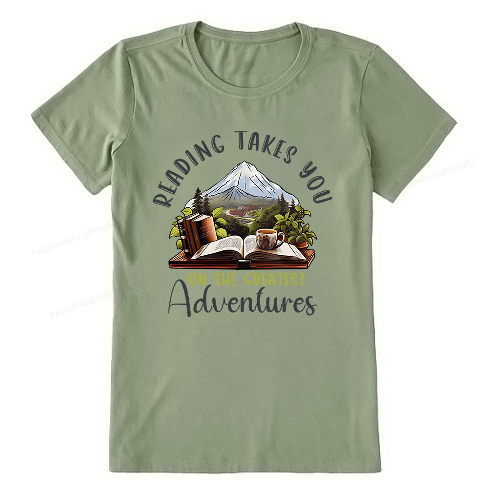 Pagewings Reading Adventures Unisex Classic T-shirt