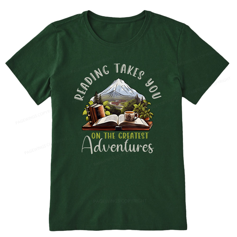 Pagewings Reading Adventures Unisex Classic T-shirt