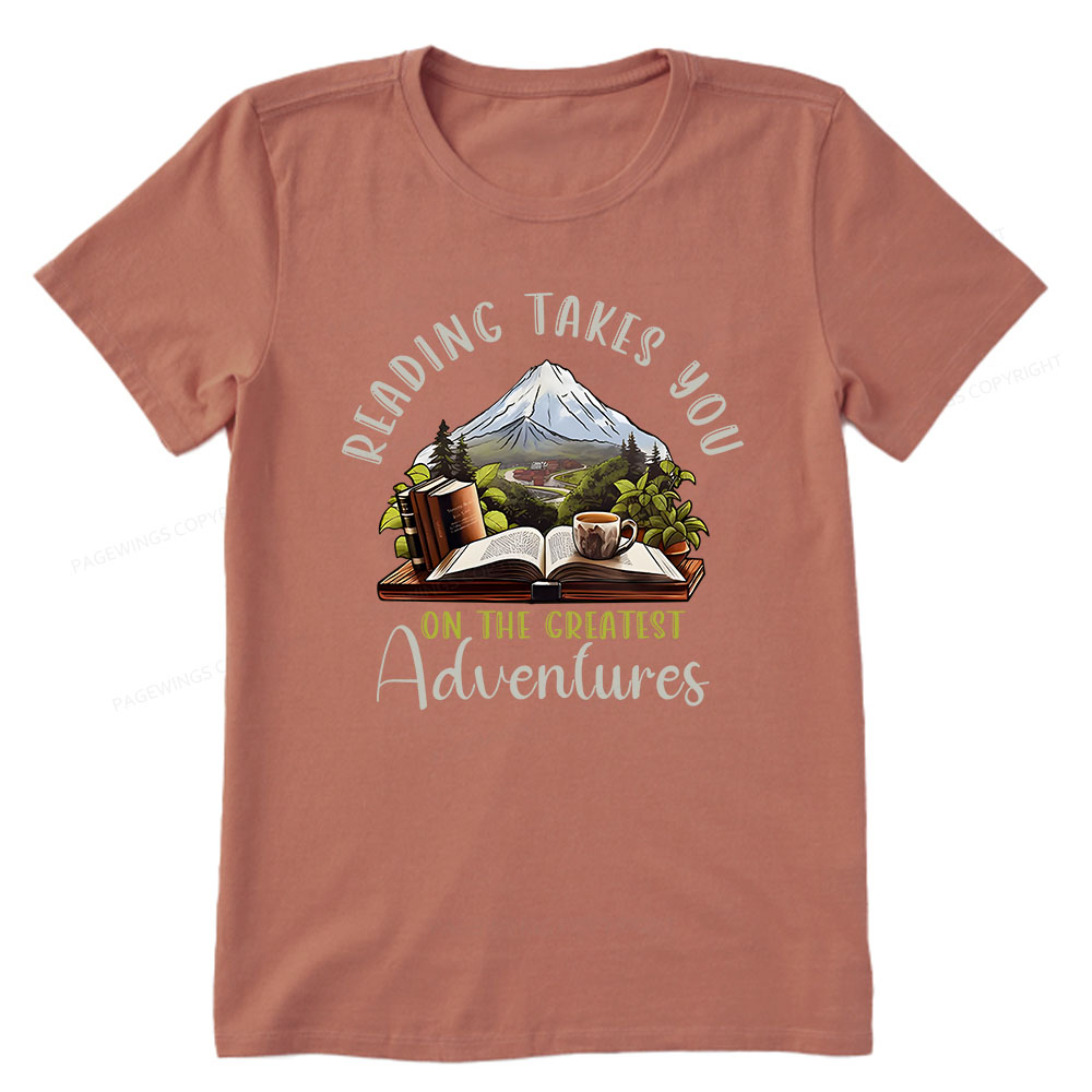 Pagewings Reading Adventures Unisex Classic T-shirt