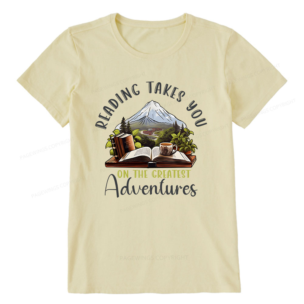 Pagewings Reading Adventures Unisex Classic T-shirt