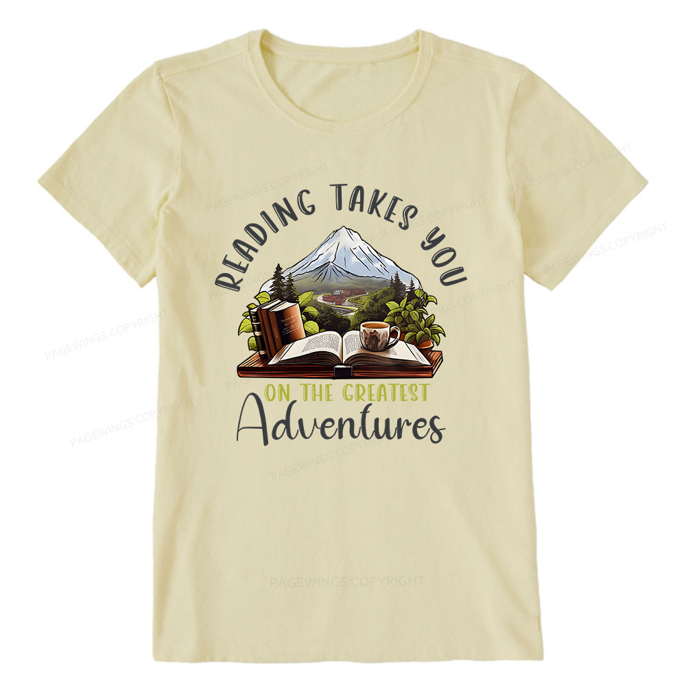 Pagewings Reading Adventures Unisex Classic T-shirt