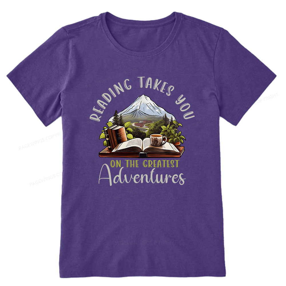 Pagewings Reading Adventures Unisex Classic T-shirt