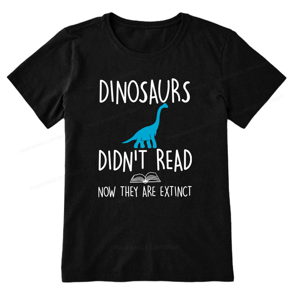 Pagewings Dinosaurs Unisex Classic T-shirt