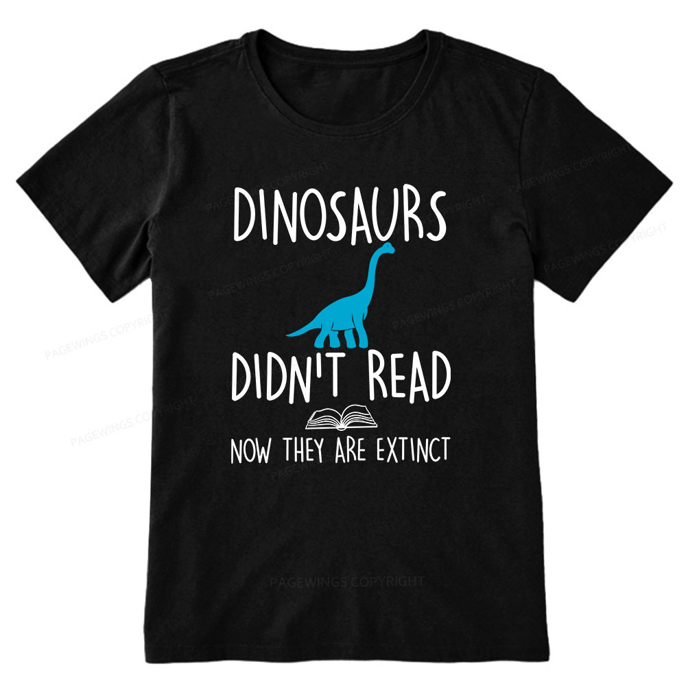 Pagewings Dinosaurs Unisex Classic T-shirt