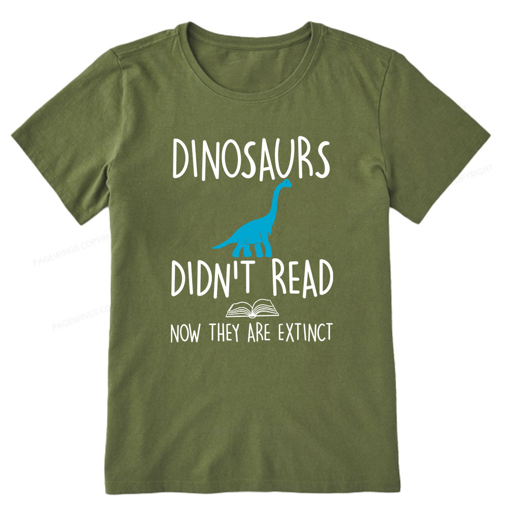 Pagewings Dinosaurs Unisex Classic T-shirt