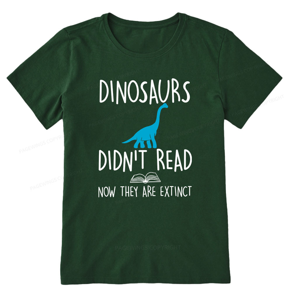 Pagewings Dinosaurs Unisex Classic T-shirt