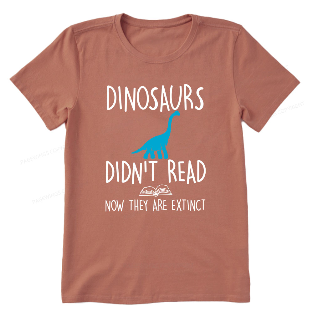 Pagewings Dinosaurs Unisex Classic T-shirt