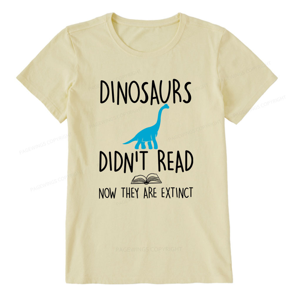Pagewings Dinosaurs Unisex Classic T-shirt