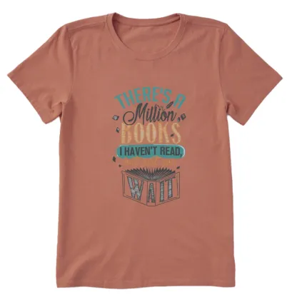 Pagewings There's A Million Books I Haven't Read Unisex Classic T-shirt