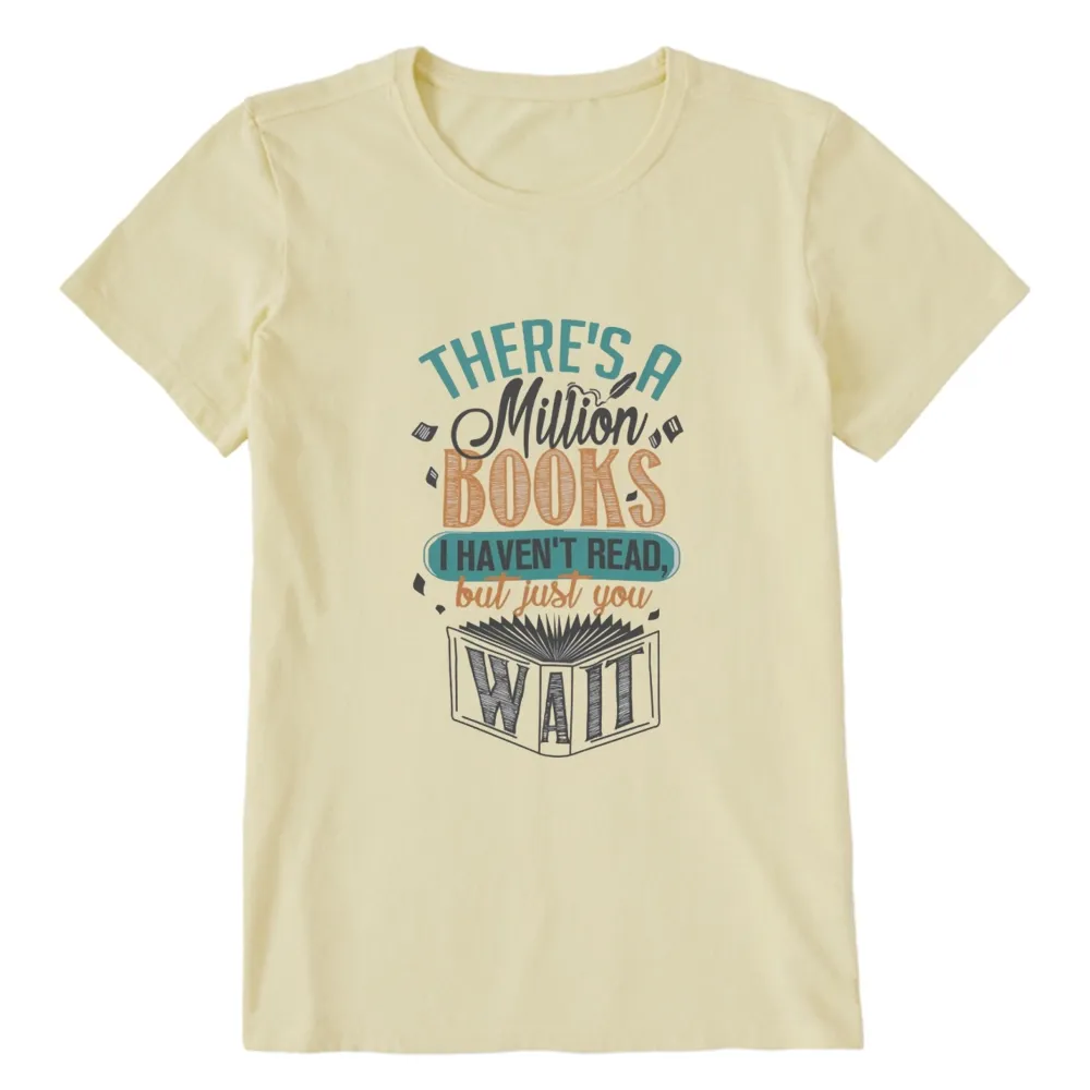 Pagewings There's A Million Books I Haven't Read Unisex Classic T-shirt