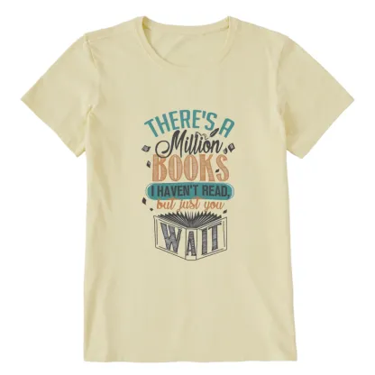 Pagewings There's A Million Books I Haven't Read Unisex Classic T-shirt