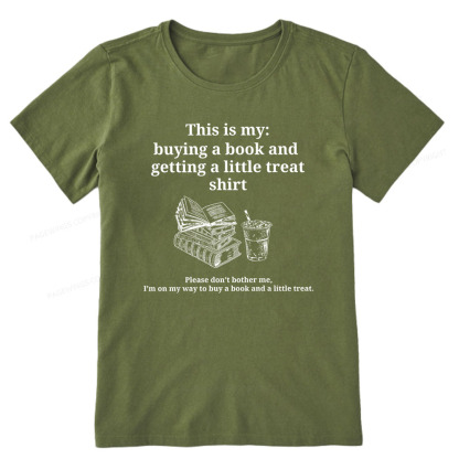 Pagewings Buying A Book And Getting A Little Treat Unisex Classic T-shirt