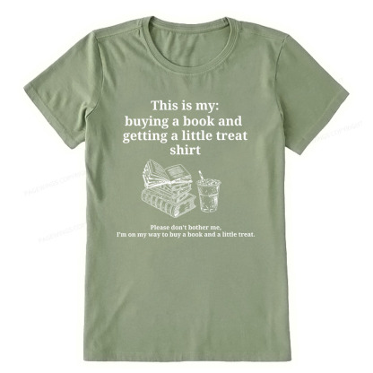 Pagewings Buying A Book And Getting A Little Treat Unisex Classic T-shirt