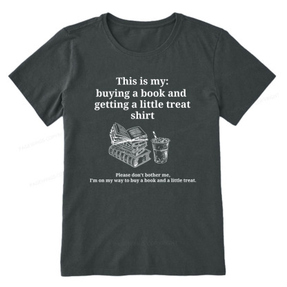 Pagewings Buying A Book And Getting A Little Treat Unisex Classic T-shirt