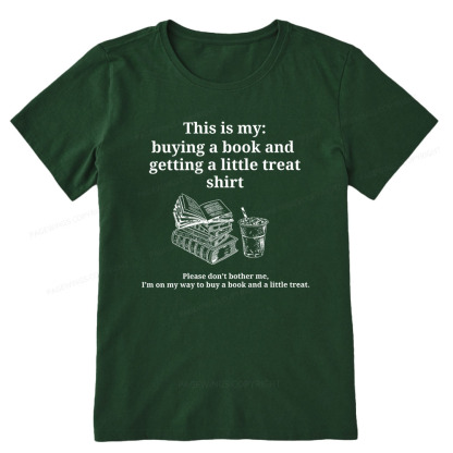 Pagewings Buying A Book And Getting A Little Treat Unisex Classic T-shirt