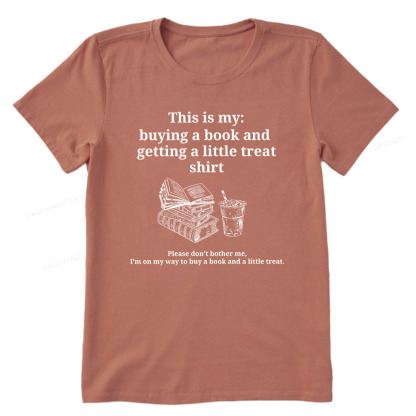 Pagewings Buying A Book And Getting A Little Treat Unisex Classic T-shirt