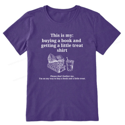 Pagewings Buying A Book And Getting A Little Treat Unisex Classic T-shirt