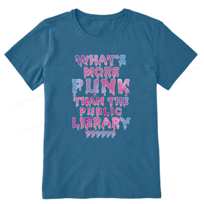 Pagewings What's More Punk That The Public Library Unisex Classic T-shirt