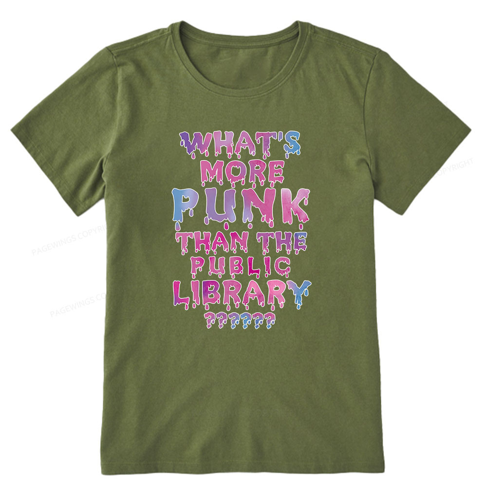 Pagewings What's More Punk That The Public Library Unisex Classic T-shirt