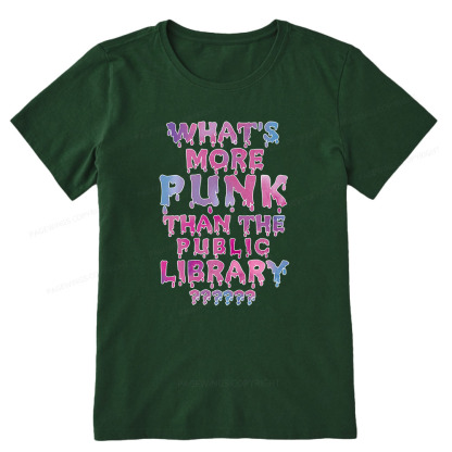 Pagewings What's More Punk That The Public Library Unisex Classic T-shirt
