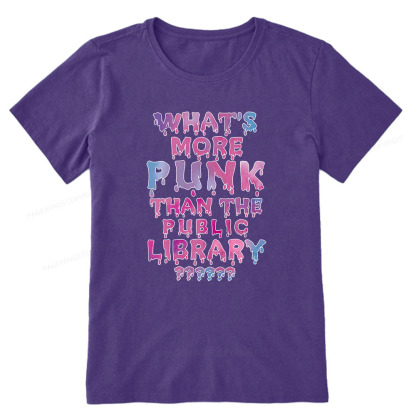 Pagewings What's More Punk That The Public Library Unisex Classic T-shirt