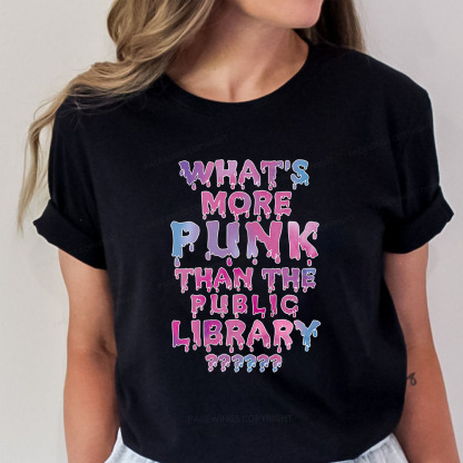 Pagewings What's More Punk That The Public Library Unisex Classic T-shirt