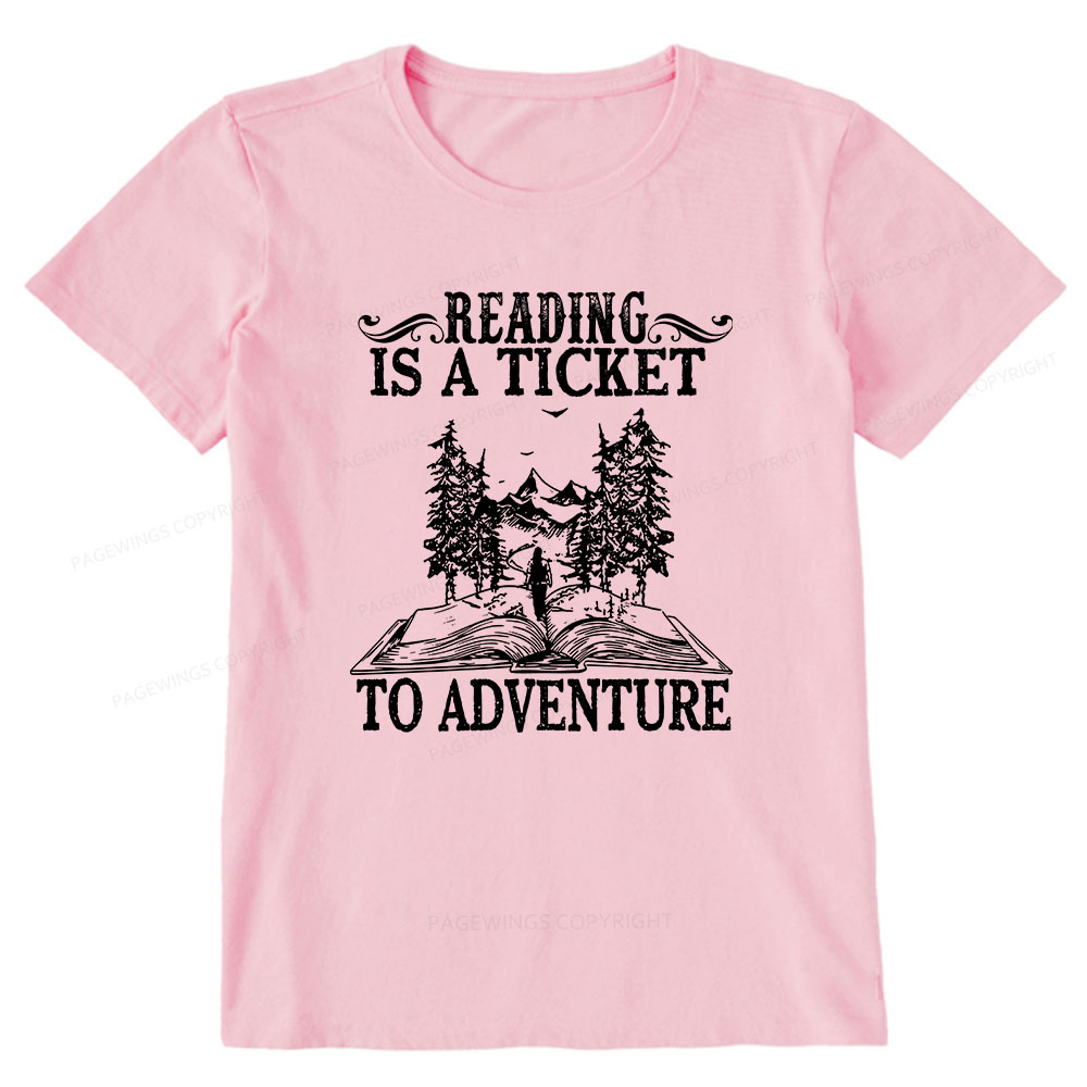 Pagewings A Ticket To Adventure Unisex Classic T-shirt