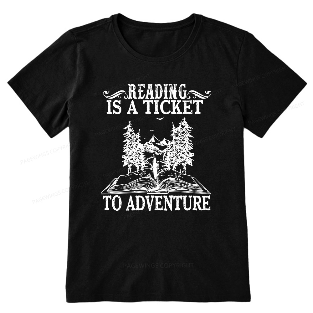 Pagewings A Ticket To Adventure Unisex Classic T-shirt