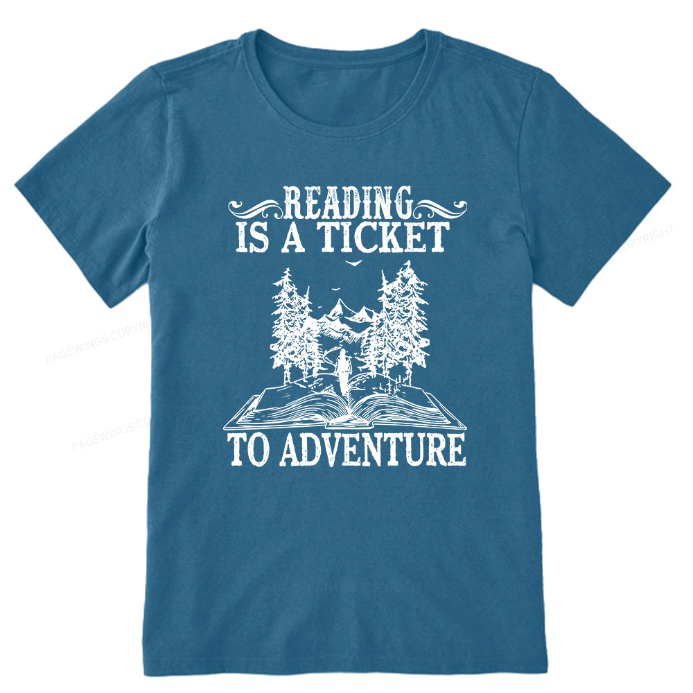 Pagewings A Ticket To Adventure Unisex Classic T-shirt