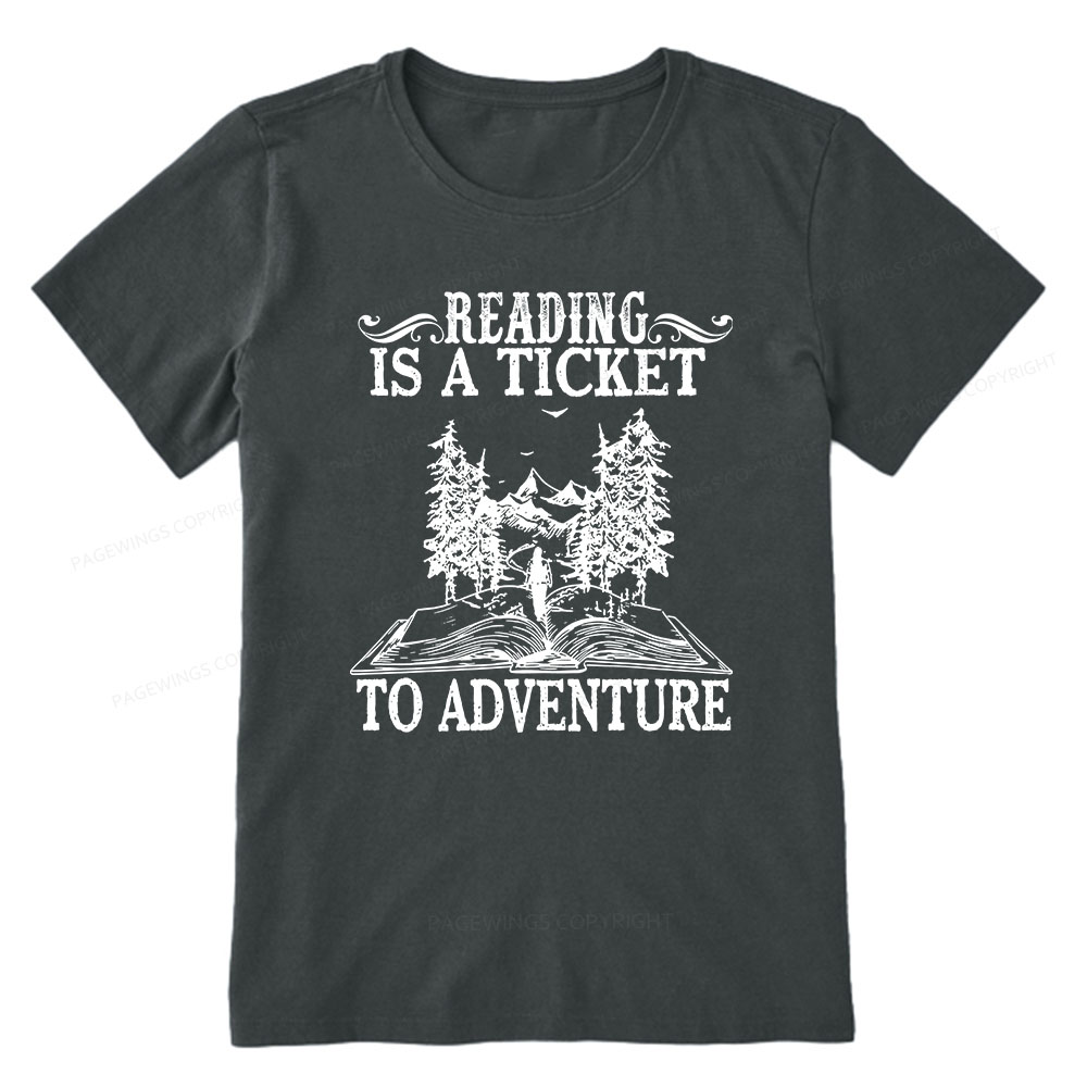 Pagewings A Ticket To Adventure Unisex Classic T-shirt