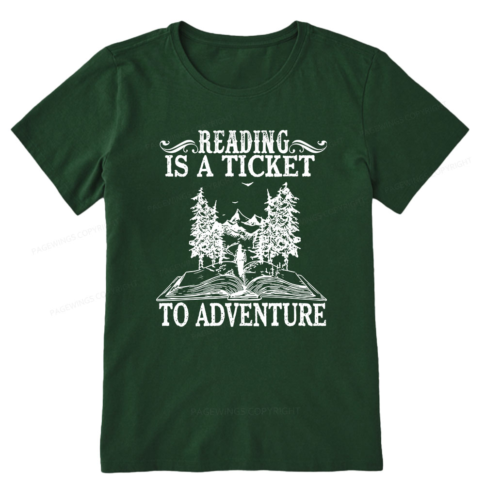 Pagewings A Ticket To Adventure Unisex Classic T-shirt