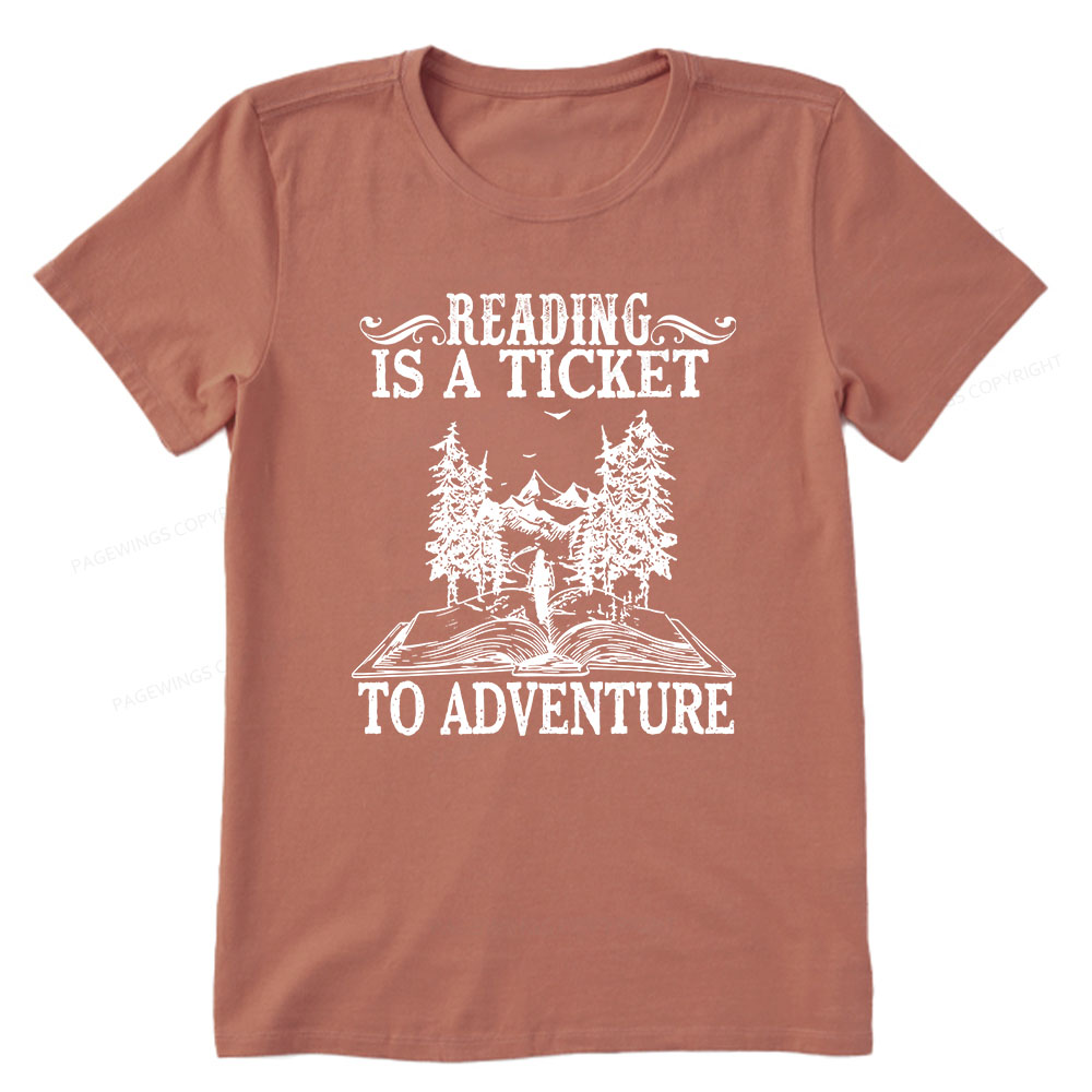 Pagewings A Ticket To Adventure Unisex Classic T-shirt