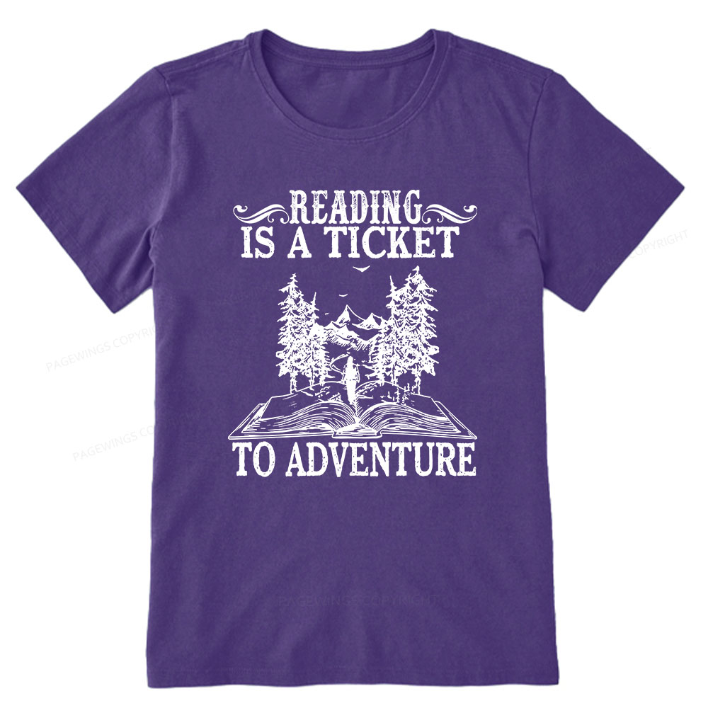 Pagewings A Ticket To Adventure Unisex Classic T-shirt