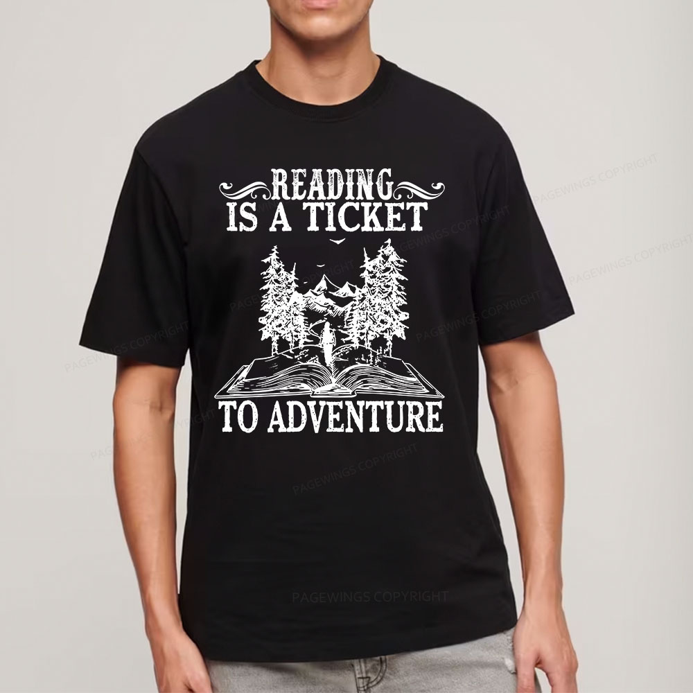 Pagewings A Ticket To Adventure Unisex Classic T-shirt