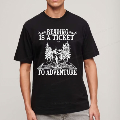 Pagewings A Ticket To Adventure Unisex Classic T-shirt