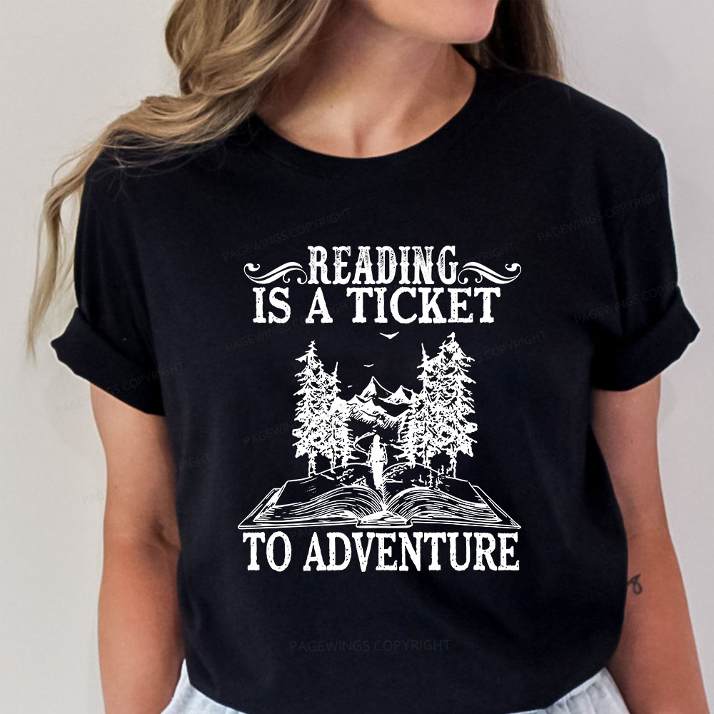 Pagewings A Ticket To Adventure Unisex Classic T-shirt