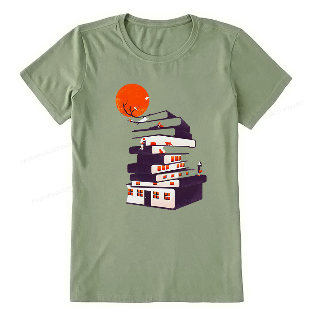 Pagewings Book House Unisex Classic T-shirt