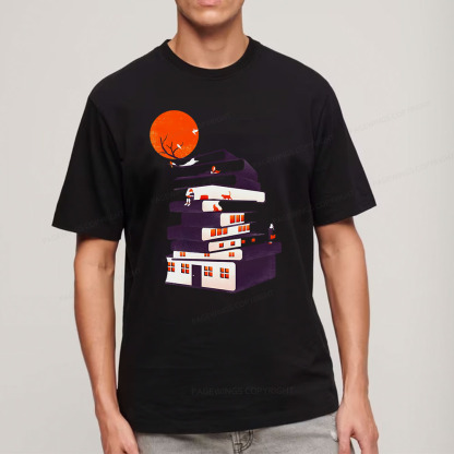 Pagewings Book House Unisex Classic T-shirt