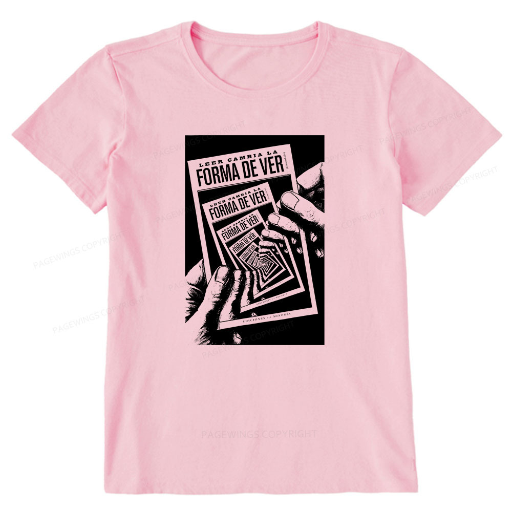 Pagewings Leer Cambia La Forma De Ver Unisex Classic T-shirt