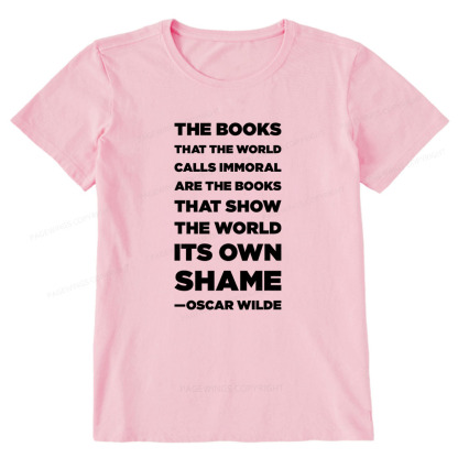 Pagewings Immoral Books Show The World Its Shame Unisex Classic T-shirt