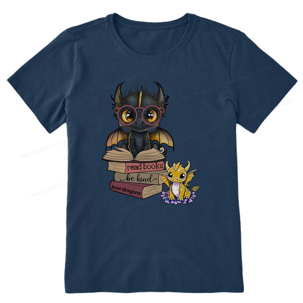 Pagewings Cute Tairn And Andarna Fourth Wing Unisex Classic T-shirt