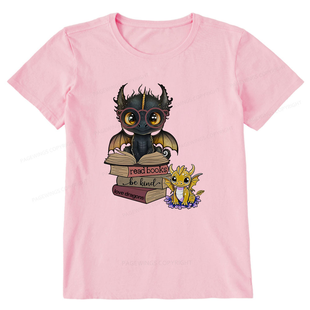 Pagewings Cute Tairn And Andarna Fourth Wing Unisex Classic T-shirt