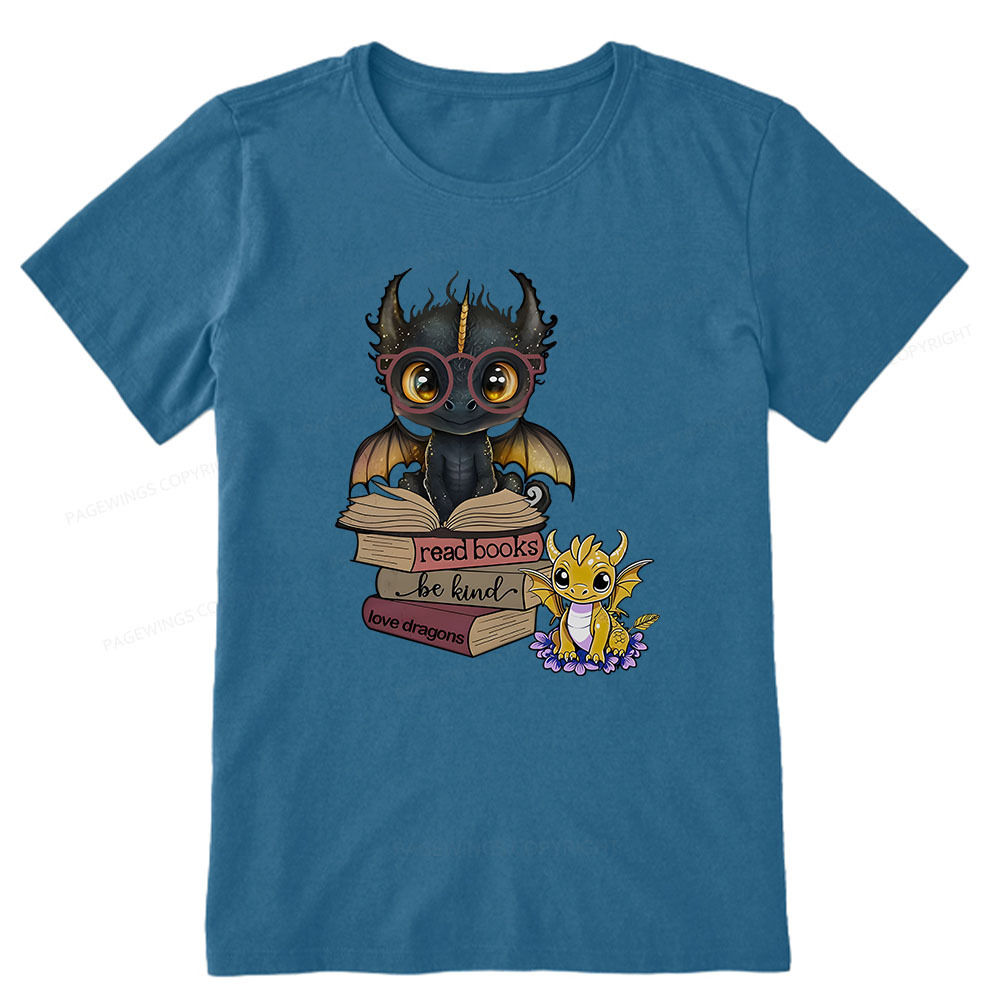 Pagewings Cute Tairn And Andarna Fourth Wing Unisex Classic T-shirt