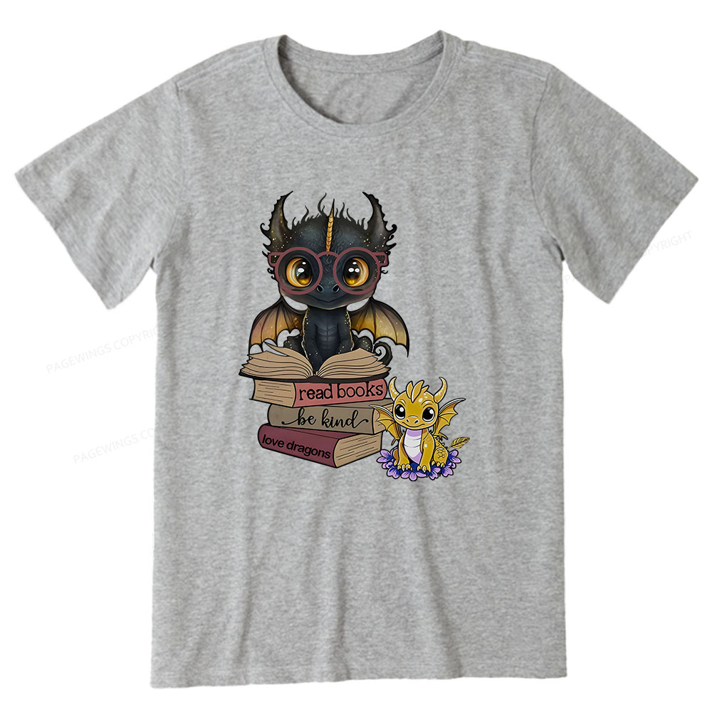 Pagewings Cute Tairn And Andarna Fourth Wing Unisex Classic T-shirt