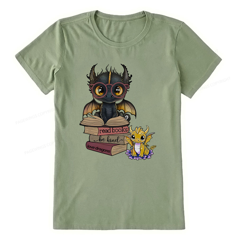 Pagewings Cute Tairn And Andarna Fourth Wing Unisex Classic T-shirt