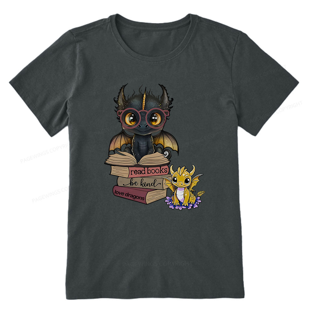 Pagewings Cute Tairn And Andarna Fourth Wing Unisex Classic T-shirt