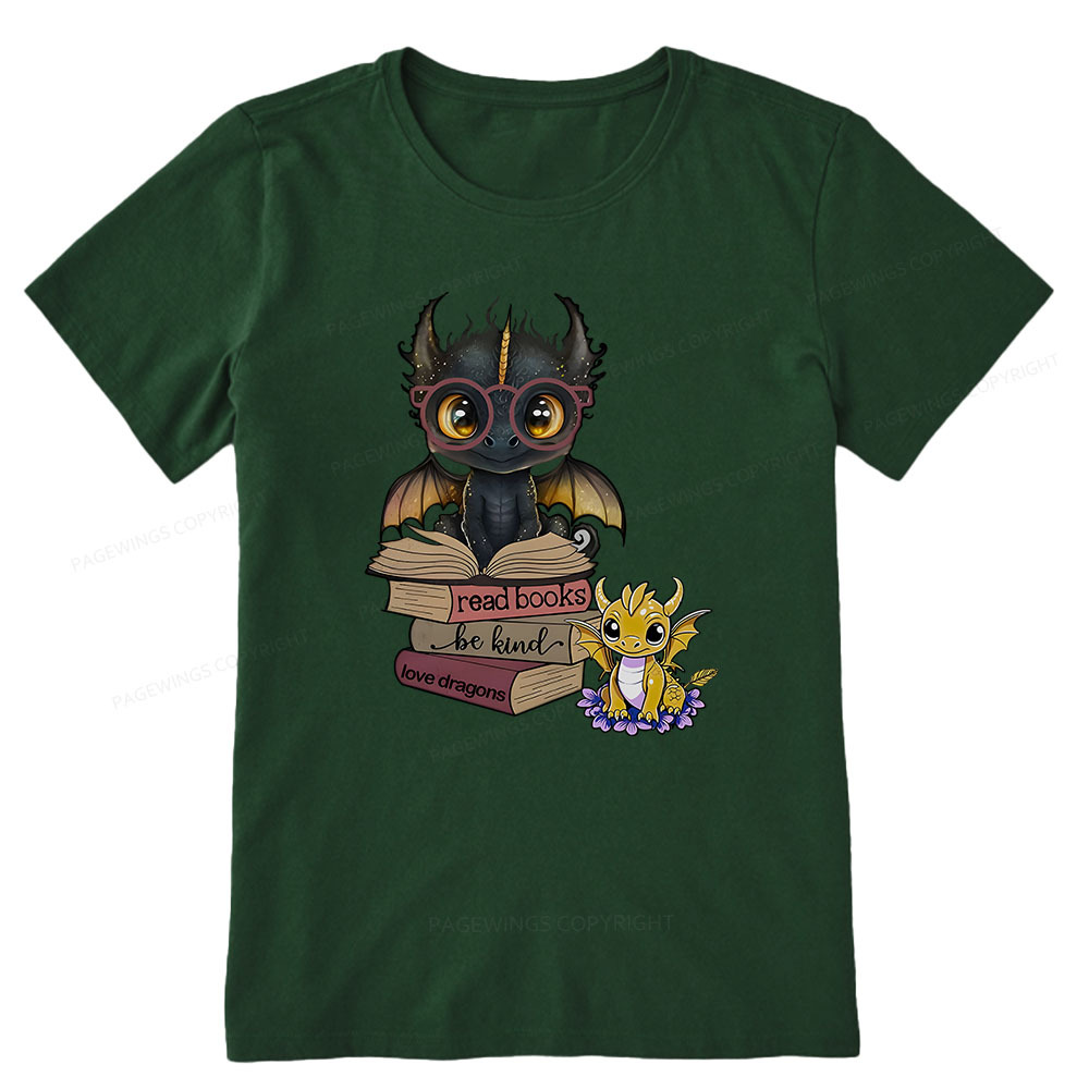 Pagewings Cute Tairn And Andarna Fourth Wing Unisex Classic T-shirt